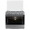 Thermogatz TGS 7301 IX . 04.401.095 Κουζίνα Ηλεκτρική 95lt με Εστίες Αερίου 90cm